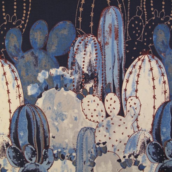 WEST MOON Boho Desert Cactus Dress - Picture 10 of 11